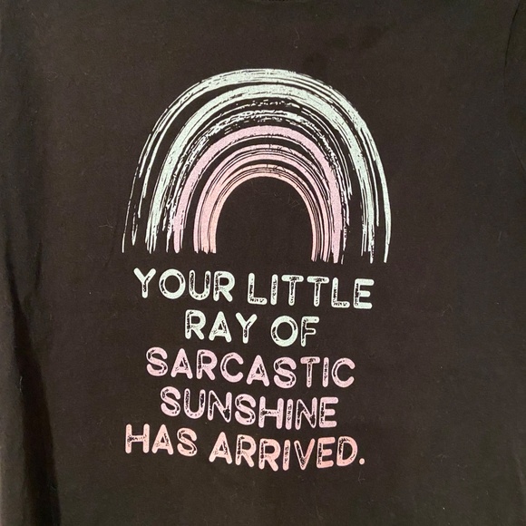 Port & Company “Your Little Ray of Sarcastic Sunshine” Tee – Size Medium - Picture 2 of 6